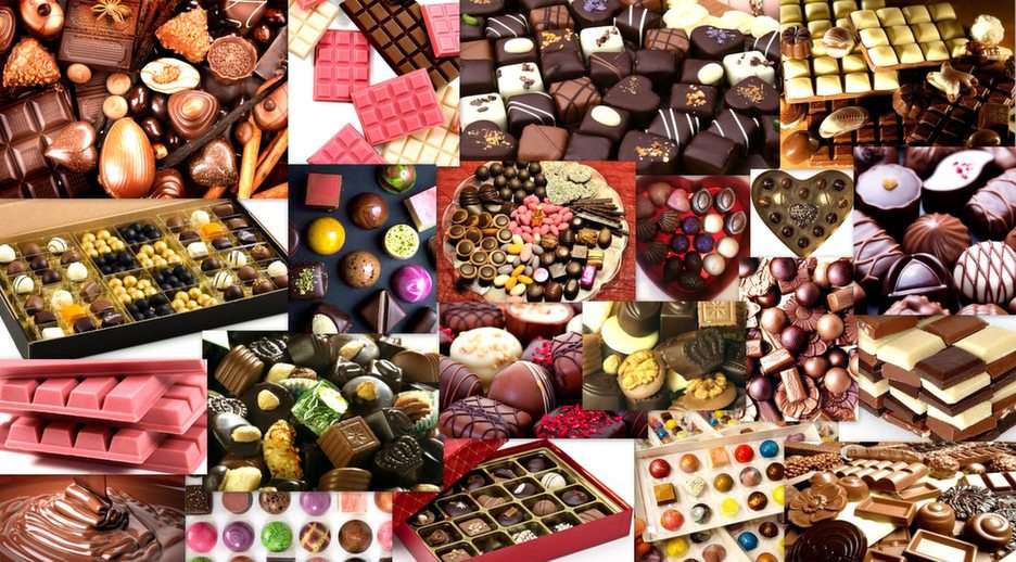 CHOCOLATES PARA ESTE MAL TIEMPO puzzle online a partir de foto