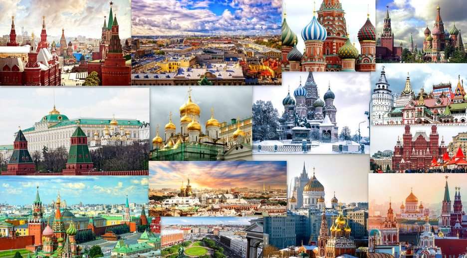 Moskau Online-Puzzle vom Foto