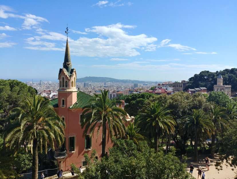 Βαρκελώνη παζλ online από φωτογραφία