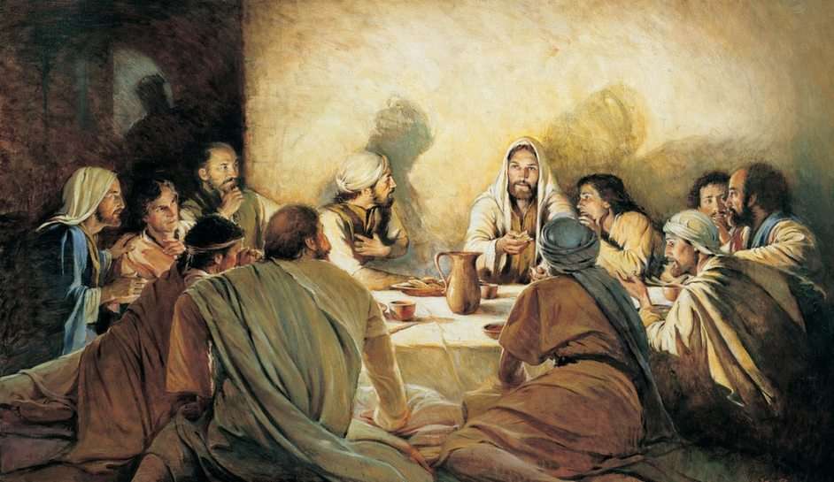 last Supper puzzle online from photo
