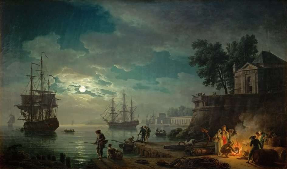 Claude J. Vernet puzzle online from photo