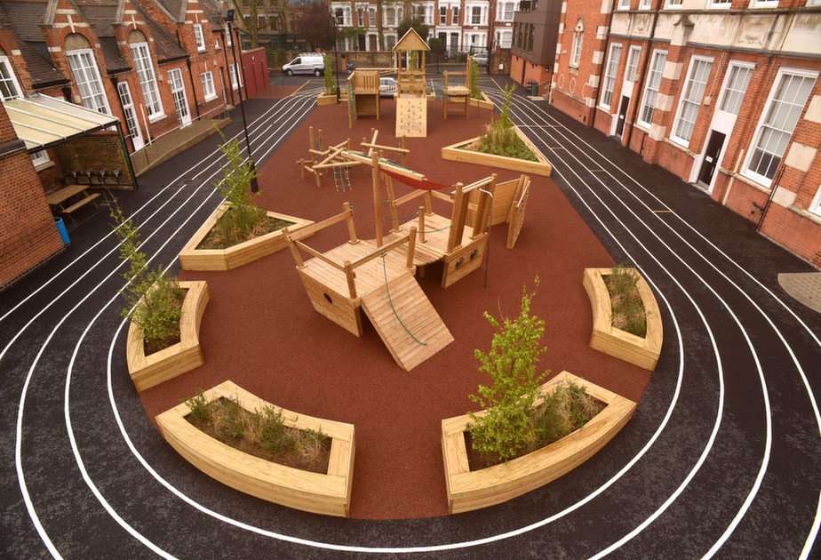 Puzzle de Kingsgate Playground rompecabezas en línea