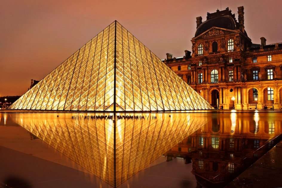 Відома пам'ятка Парижа онлайн пазл