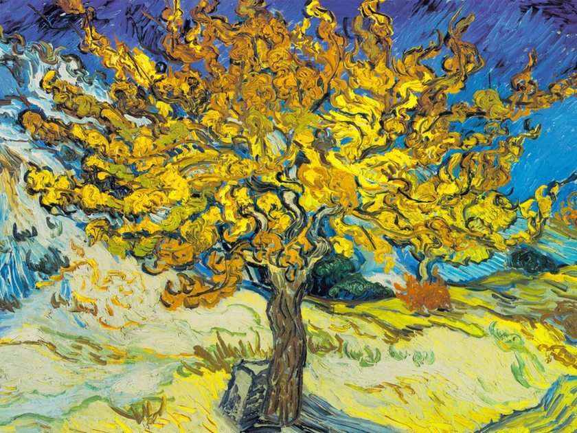 van Gogh puzzel online van foto