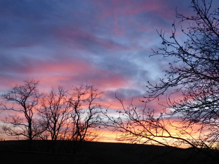 Захід сонця скласти пазл онлайн з фото