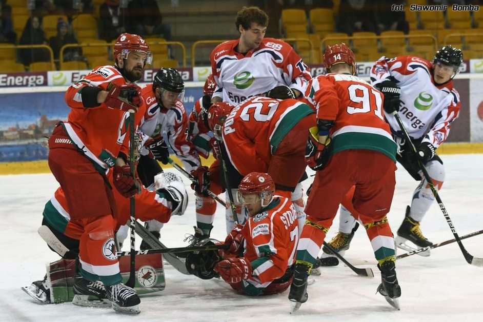 Zagłębie Sosnowiec Hockey pussel online från foto
