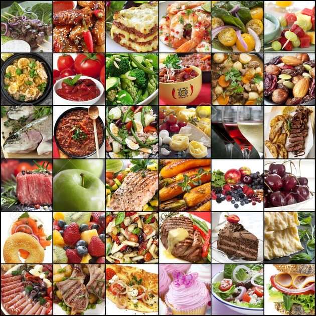 Lebensmittel Online-Puzzle vom Foto