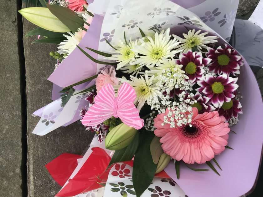 Ирландские цветы пазл онлайн из фото