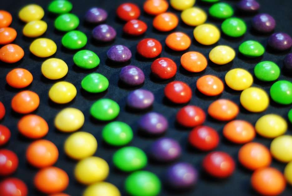 Skittles Puzzle Challenge puzzle online from photo
