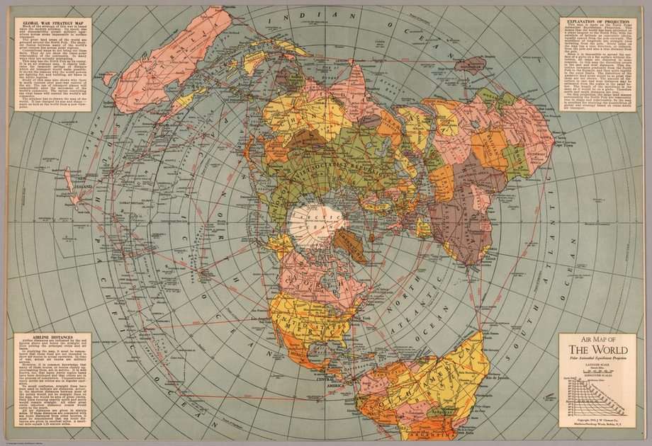 Flat Earth puzzle online from photo