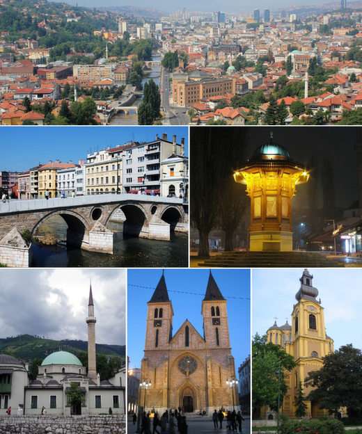 Sarajevo rompecabezas en línea