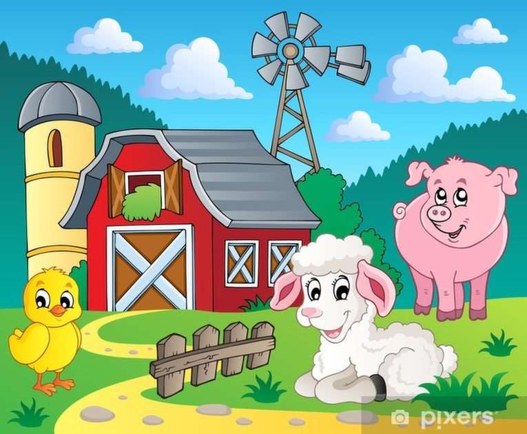 farm puzzle online from photo