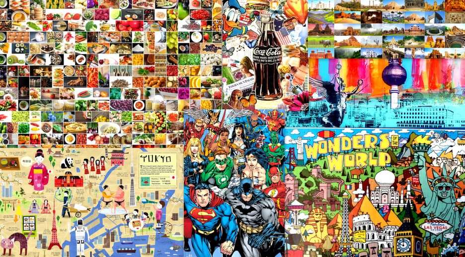 Collage online puzzel