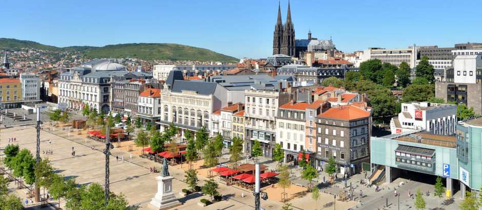 Clermont Ferrand pussel online från foto