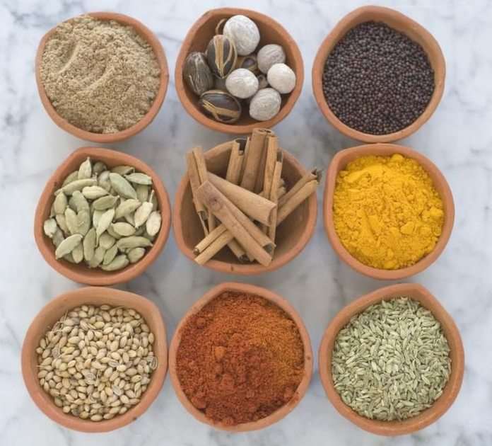 Indiska kryddor pussel online från foto