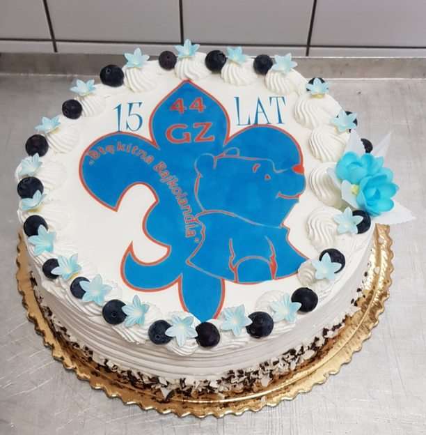 τούρτα γενεθλίων παζλ online από φωτογραφία