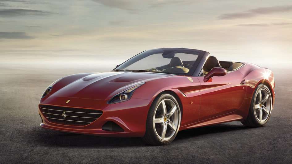 Ferrari Kalifornien pussel online från foto