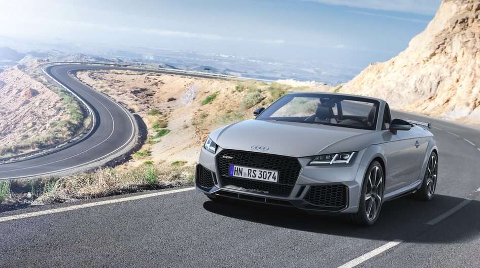 Audi TTRS puzzle online from photo