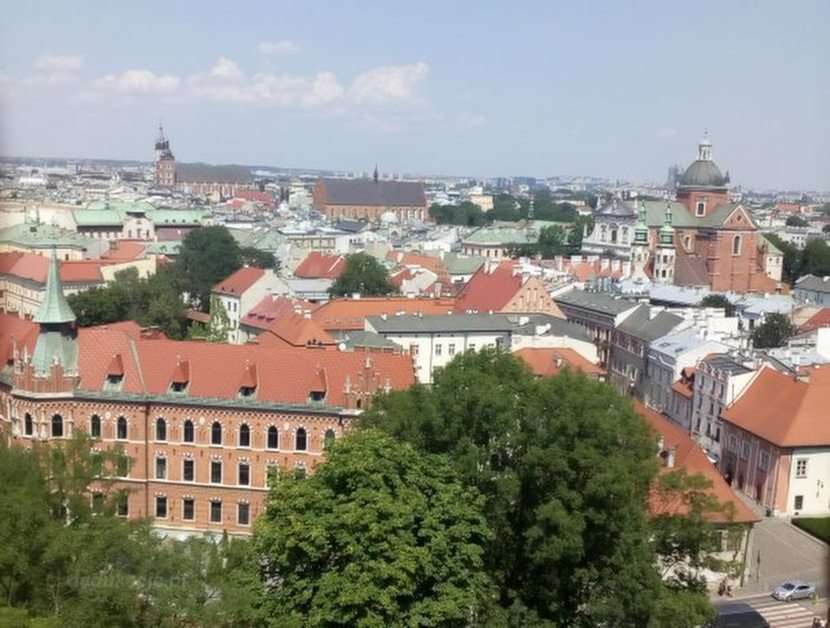 Kraków pussel online från foto