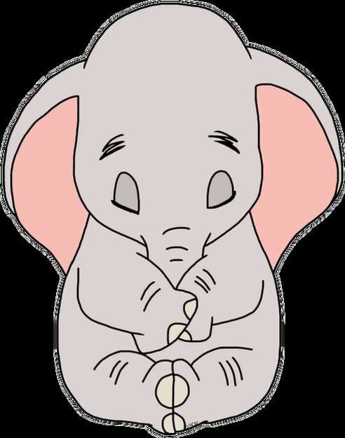 Elefantelul-curiosa 1 puzzel online van foto