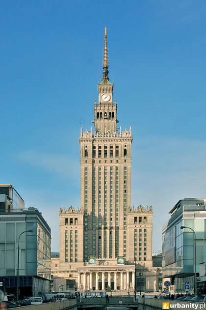 Palace of Culture and Science puzzle online from photo