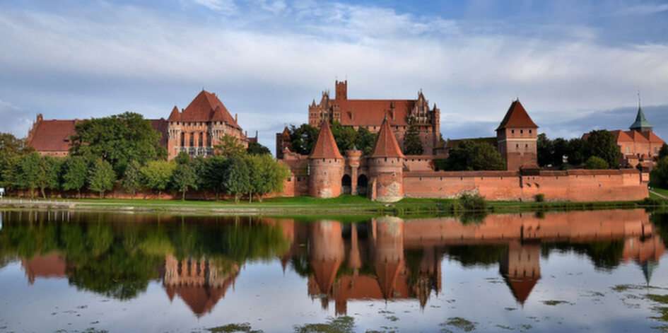 Castle in Malbork online puzzle