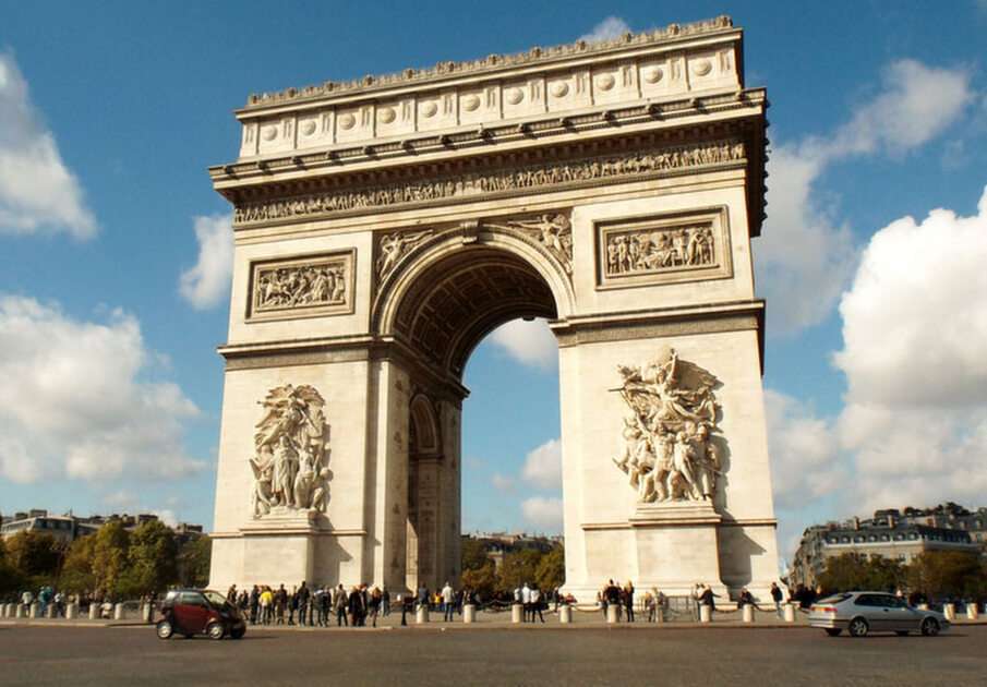 Arc de Triomphe puzzle en ligne à partir d'une photo