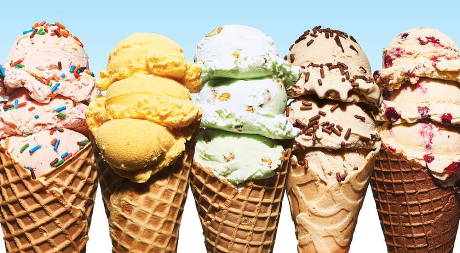 Ice cream puzzle online from photo