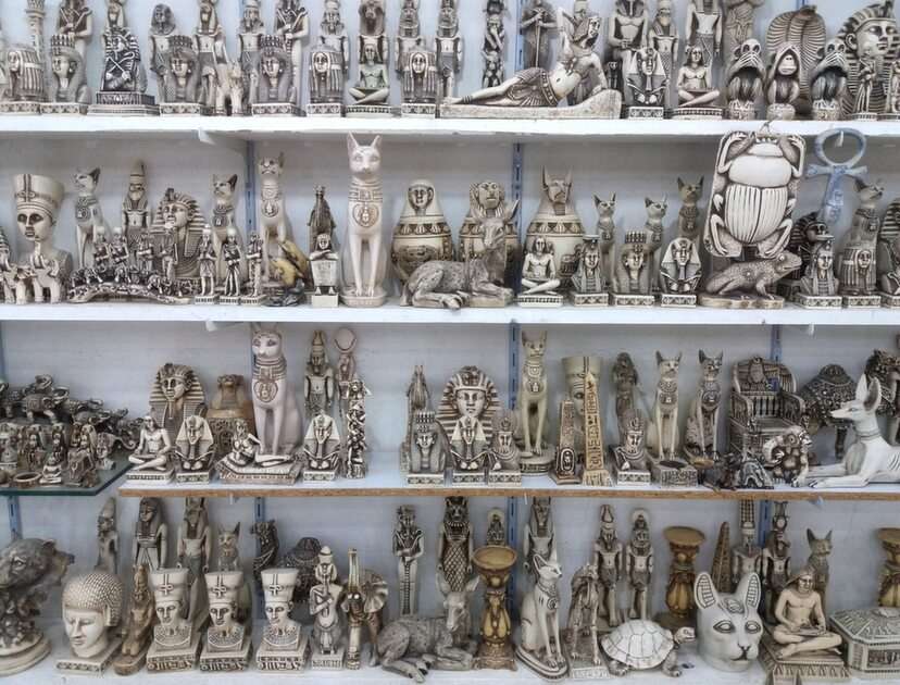 souvenirer från Egypten Pussel online