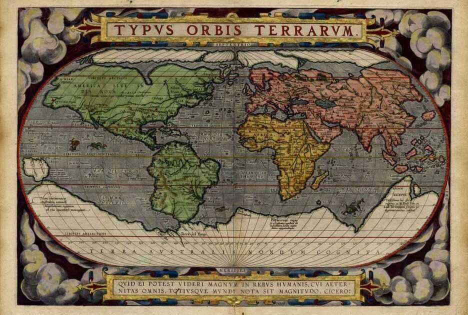 Карта мира головоломка
