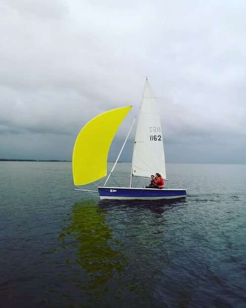 Sailing fun puzzle online from photo