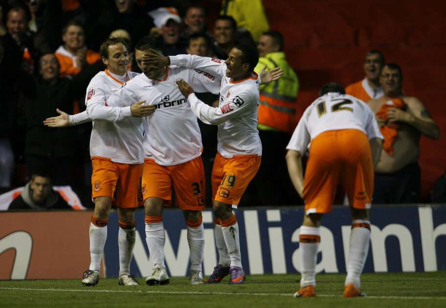 Play-Off Goal Celebration vs Forest (2010) puzzle online from photo