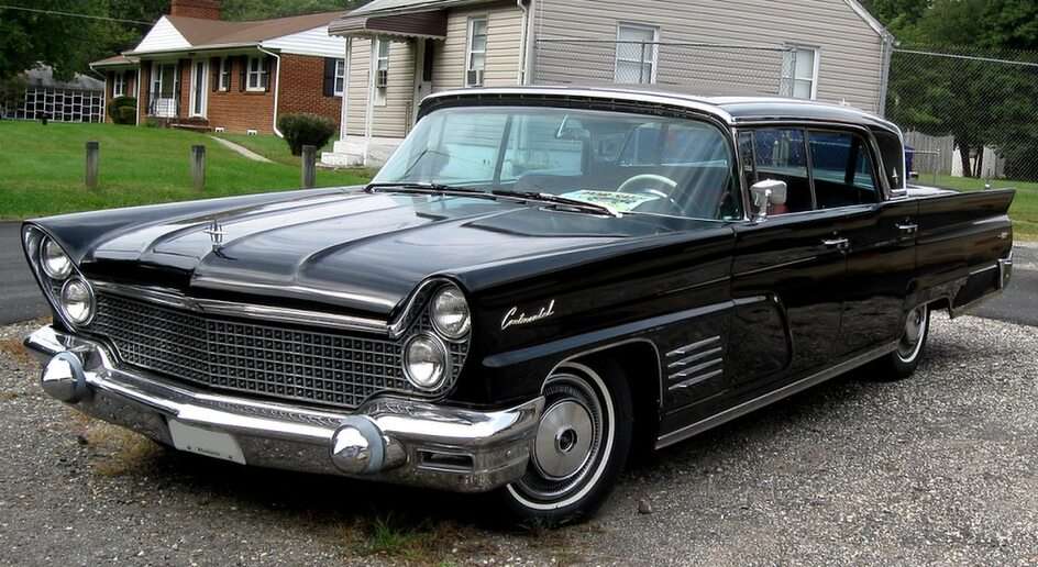 Lincoln Continental - 1960 pussel online från foto