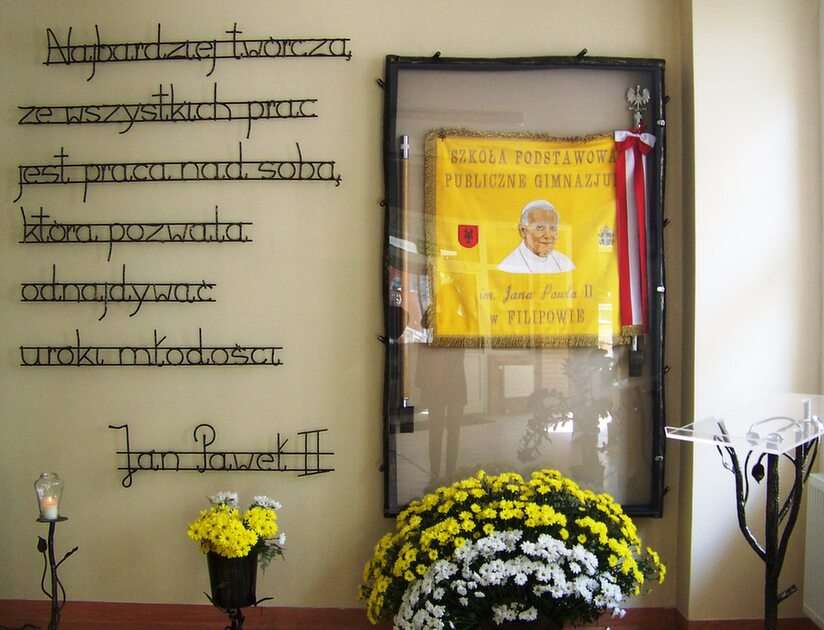 Ο προστάτης του σχολείου - John Paul II online παζλ