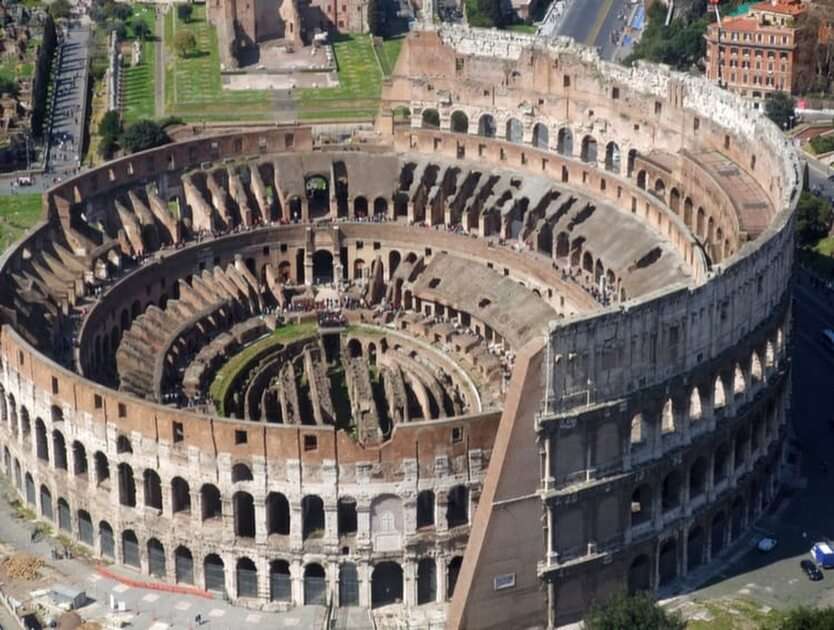 Colosseum roman puzzle online from photo