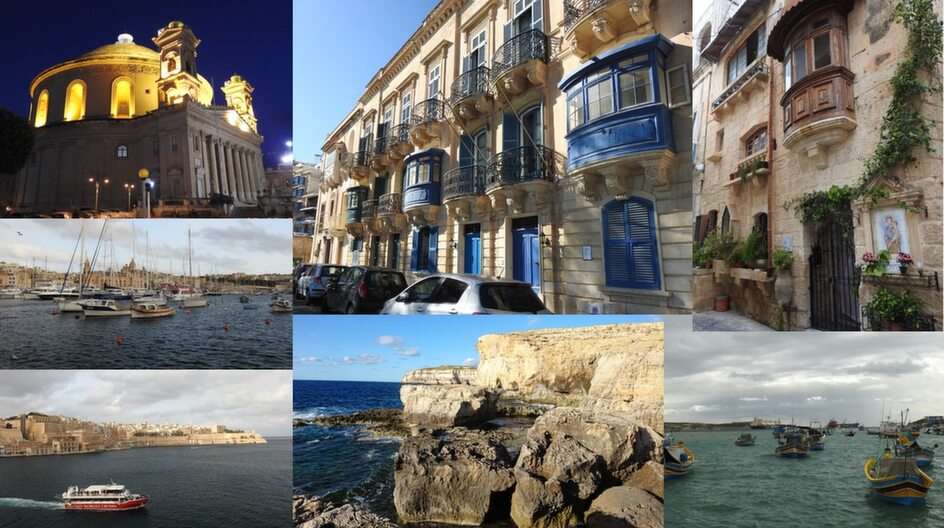 Málta puzzle online fotóról