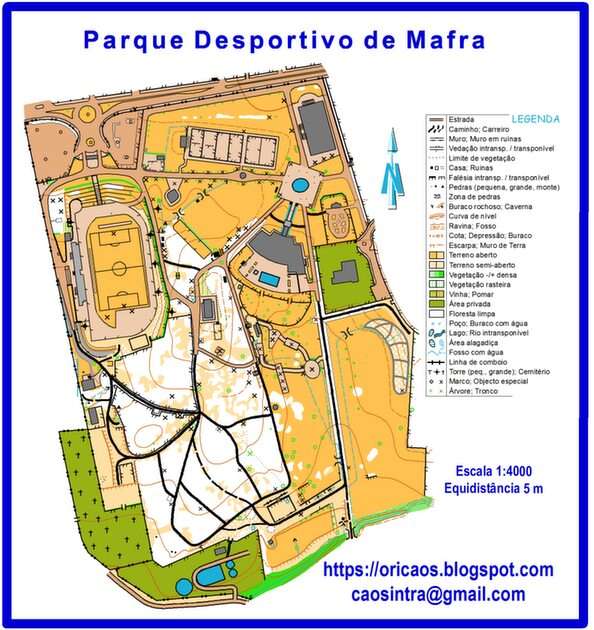 Parque Desportivo de Mafra online παζλ