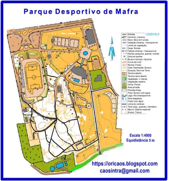 Parque Desportivo de Mafra онлайн-пазл