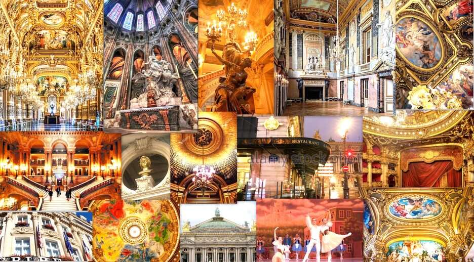 operaház Párizsban puzzle online fotóról