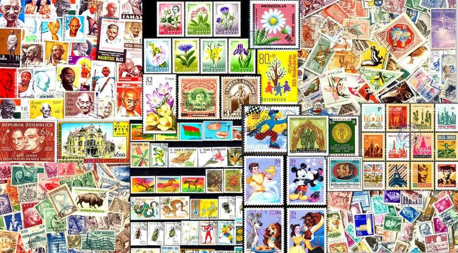 francobolli puzzle online