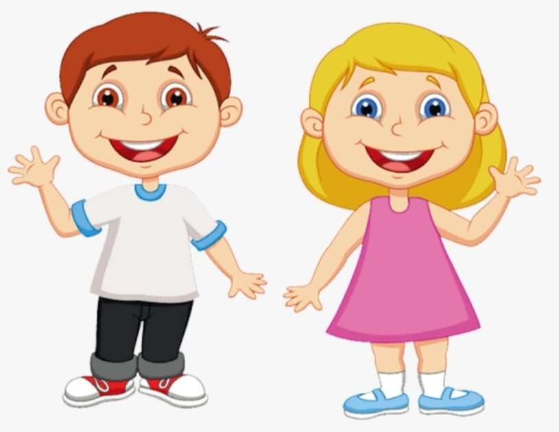 BOY & GIRL puzzle online from photo