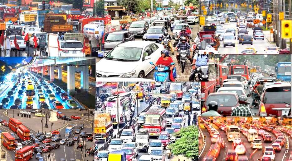trafik pussel online från foto