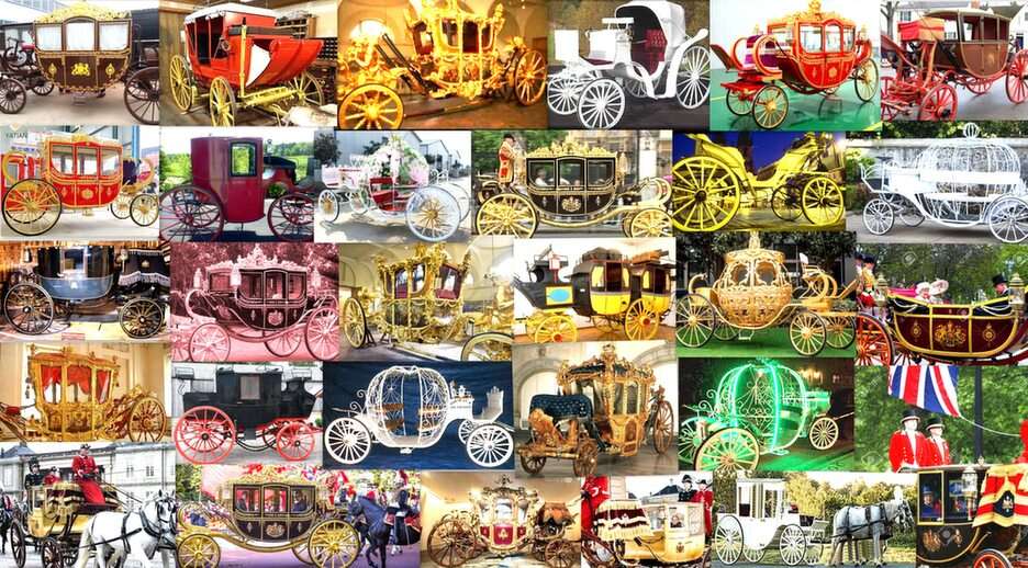 carriages, carriages, carriages puzzle online from photo