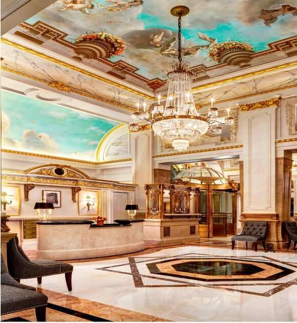 Flagship Hotel Lobby Puzzle puzzel online van foto
