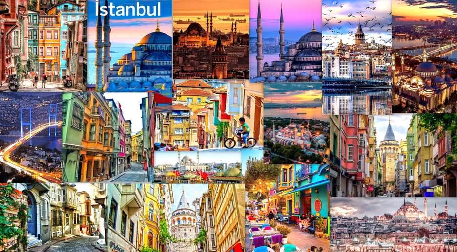 Istanbul puzzel online van foto