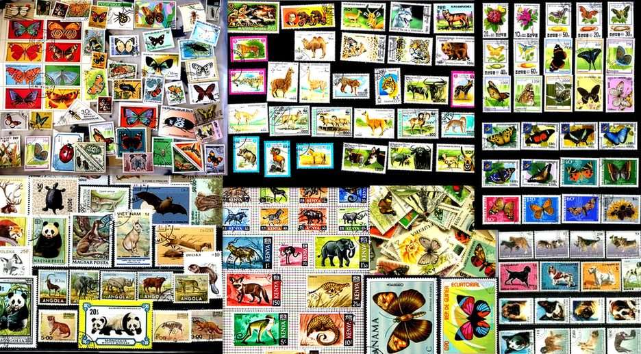 animal stamps online puzzle