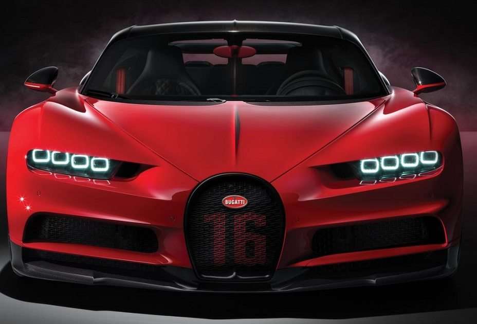 Bugatti Chiron онлайн-пазл