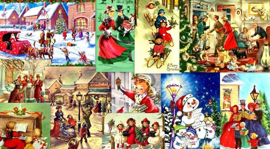 fabulously Christmas pictures online puzzle