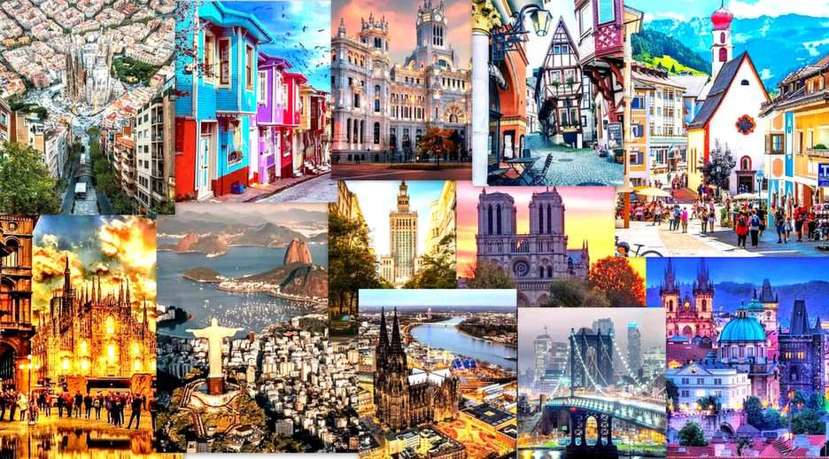 beautiful places in the world puzzle online from photo