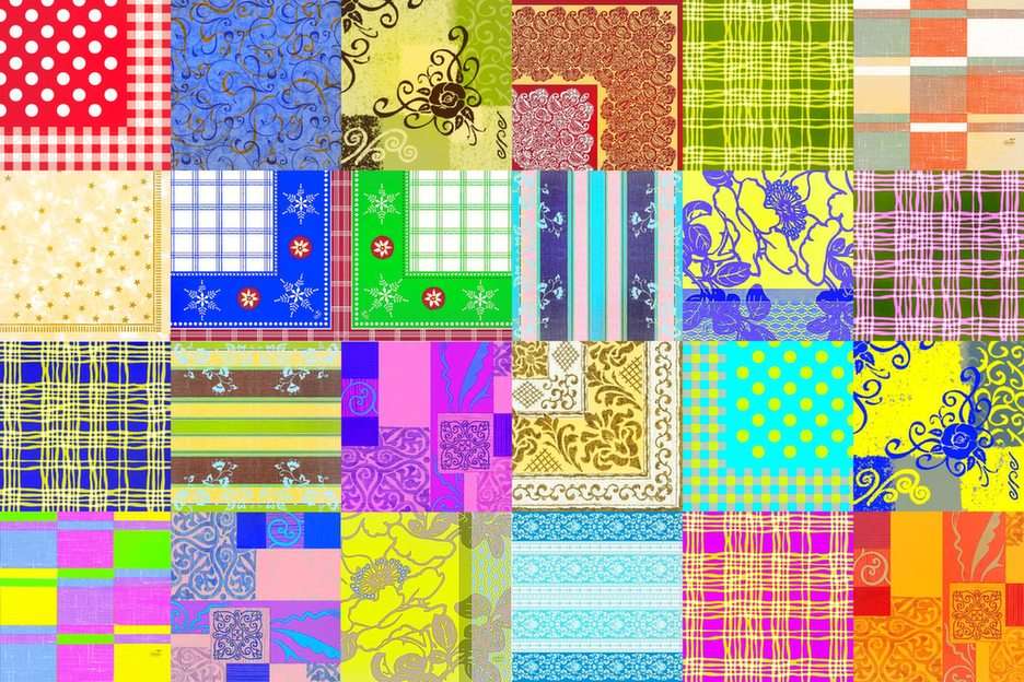 Mix of napkins online puzzle